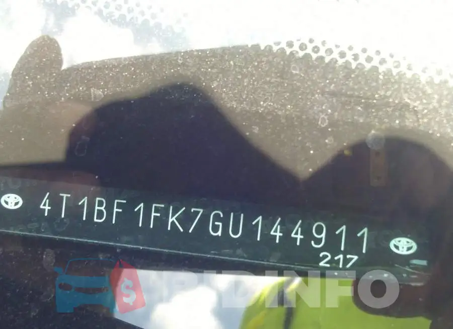 4T1BF1FK7GU144911 Photo# 9