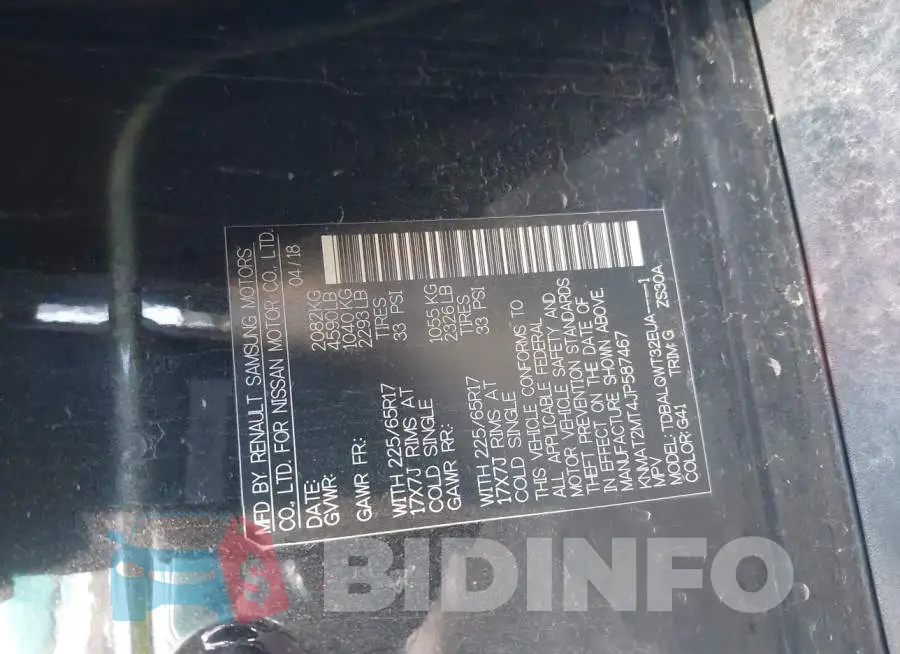 KNMAT2MT4JP587467 Photo# 9