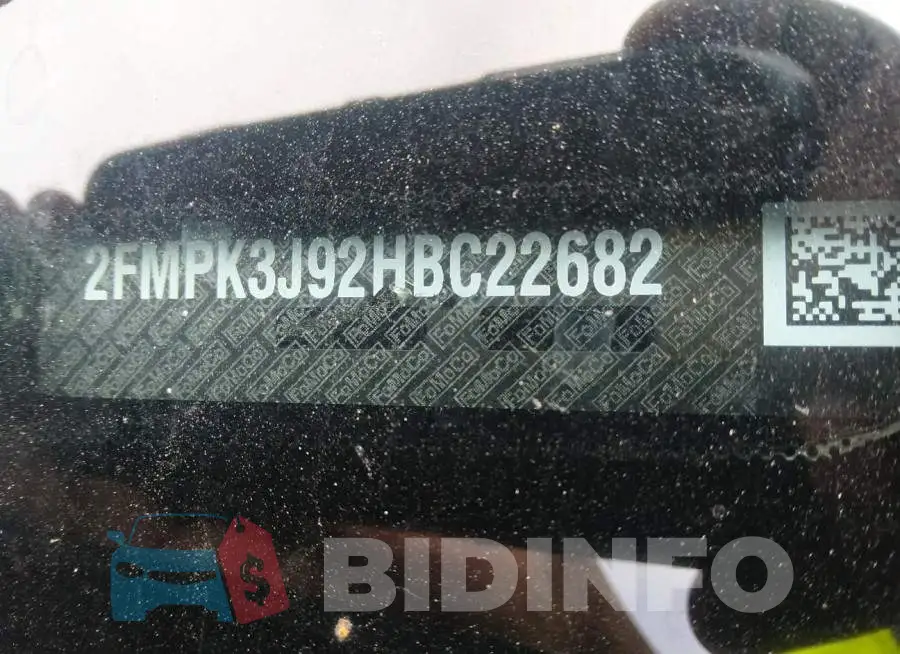 2FMPK3J92HBC22682 Photo# 9