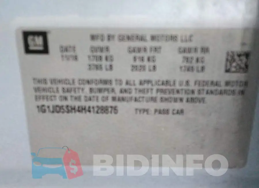 1G1JD5SH4H4128876 Photo# 9