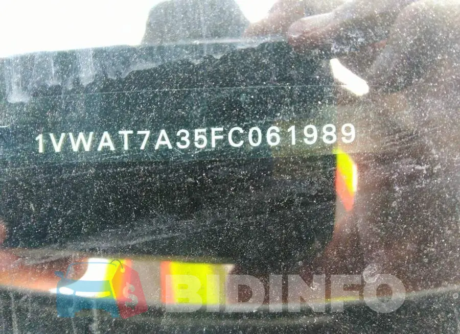 1VWAT7A35FC061989 Photo# 9