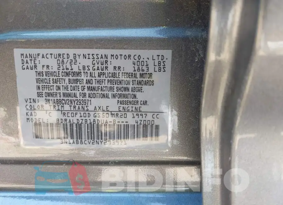 3N1AB8CV2NY293971 Photo# 9