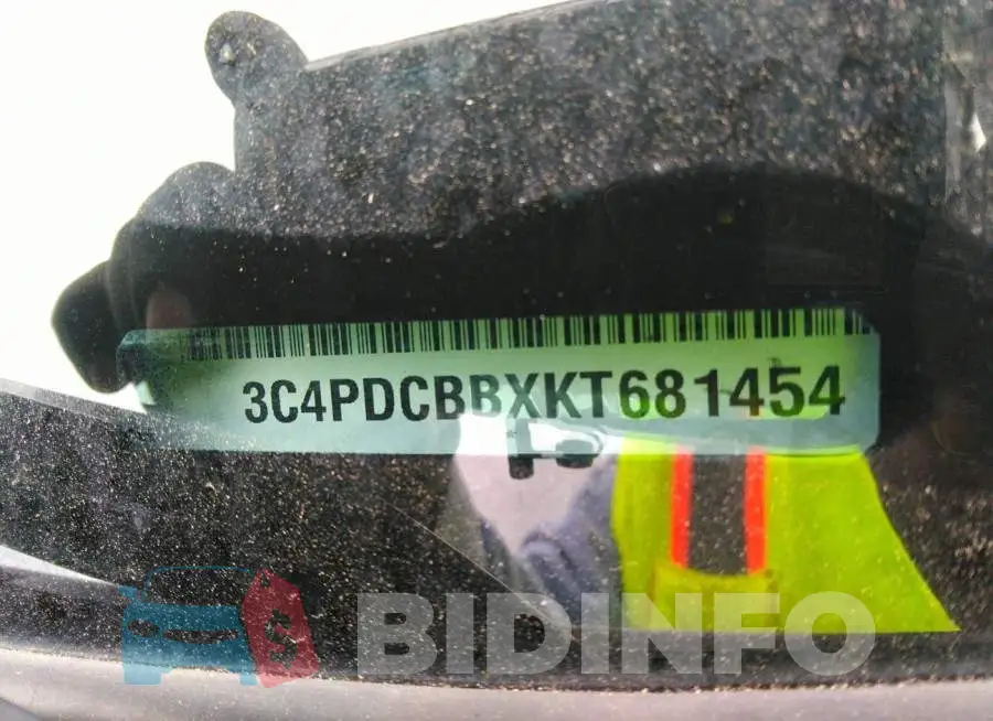 3C4PDCBBXKT681454 Photo# 9