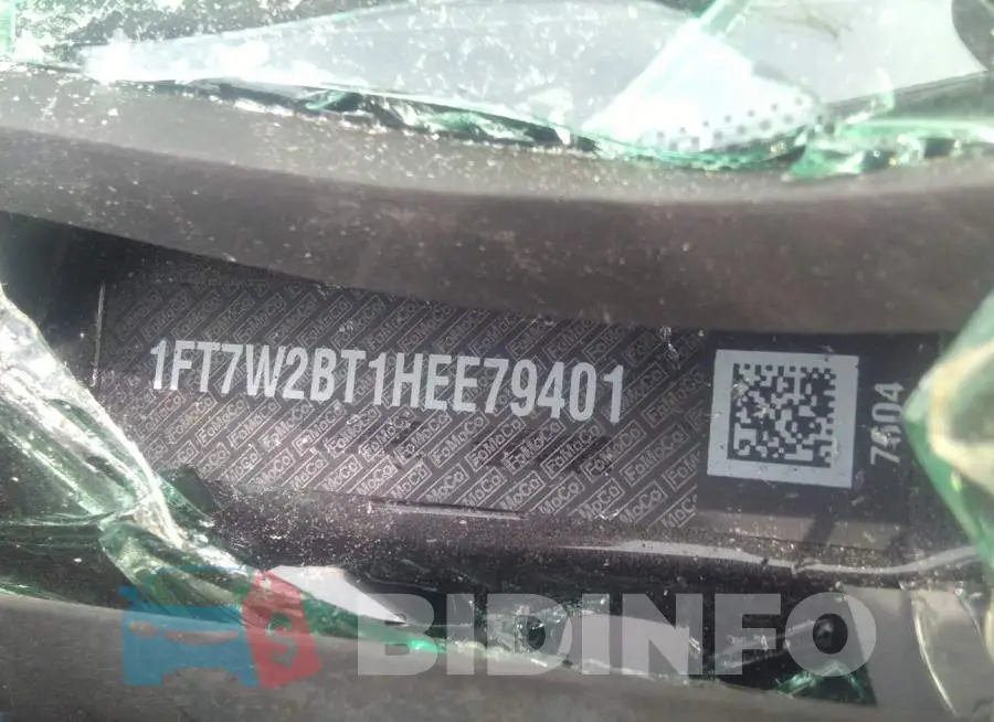 1FT7W2BT1HEE79401 Photo# 9