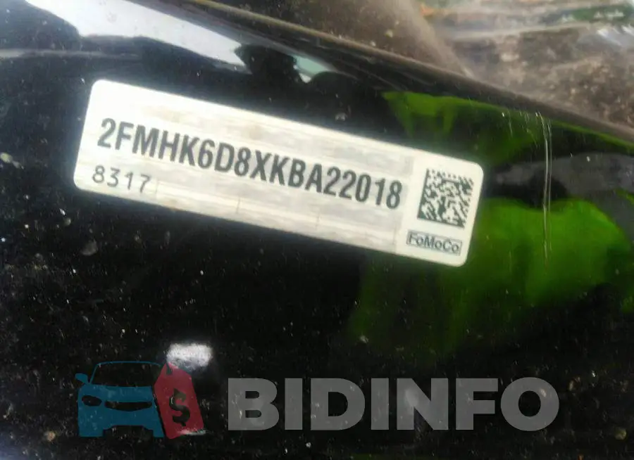 2FMHK6D8XKBA22018 Photo# 9