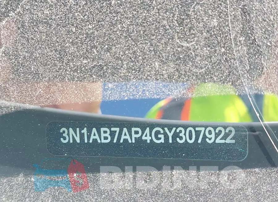 3N1AB7AP4GY307922 Photo# 9