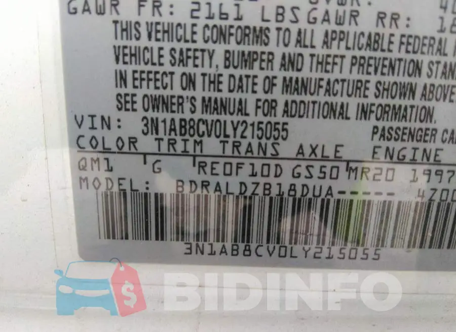 3N1AB8CV0LY215055 Photo# 9