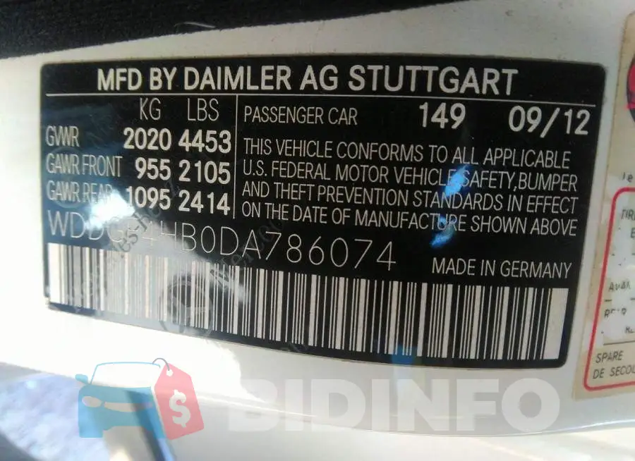 WDDGF4HB0DA786074 Photo# 9