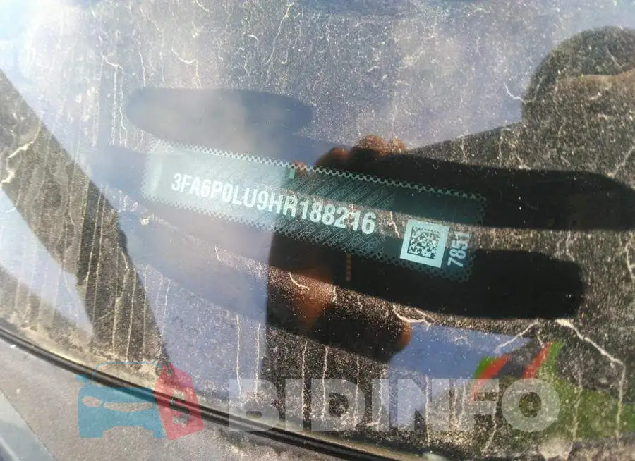 3FA6P0LU9HR188216 Photo# 9