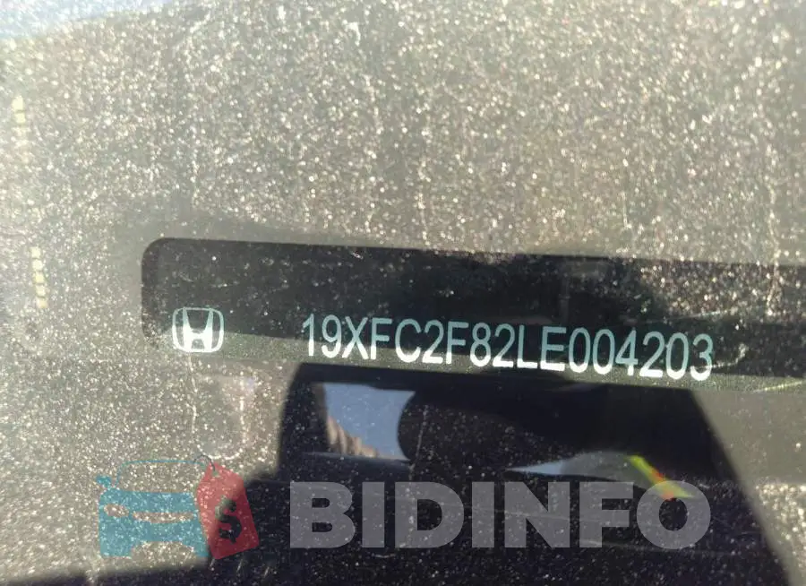 19XFC2F82LE004203 Photo# 9