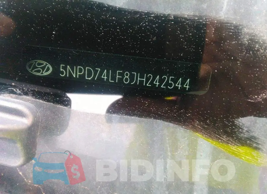 5NPD74LF8JH242544 Photo# 9