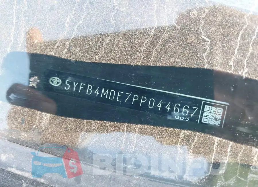 5YFB4MDE7PP044667 Photo# 9