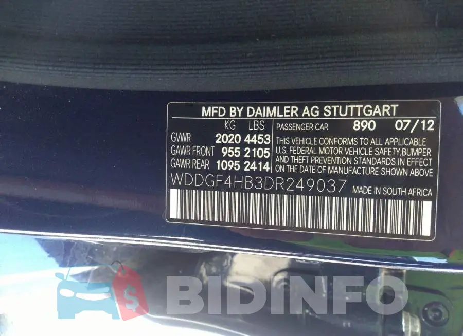 WDDGF4HB3DR249037 Photo# 9