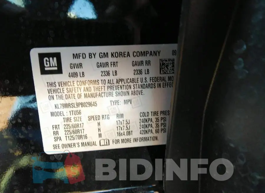 KL79MRSL9PB029645 Photo# 9