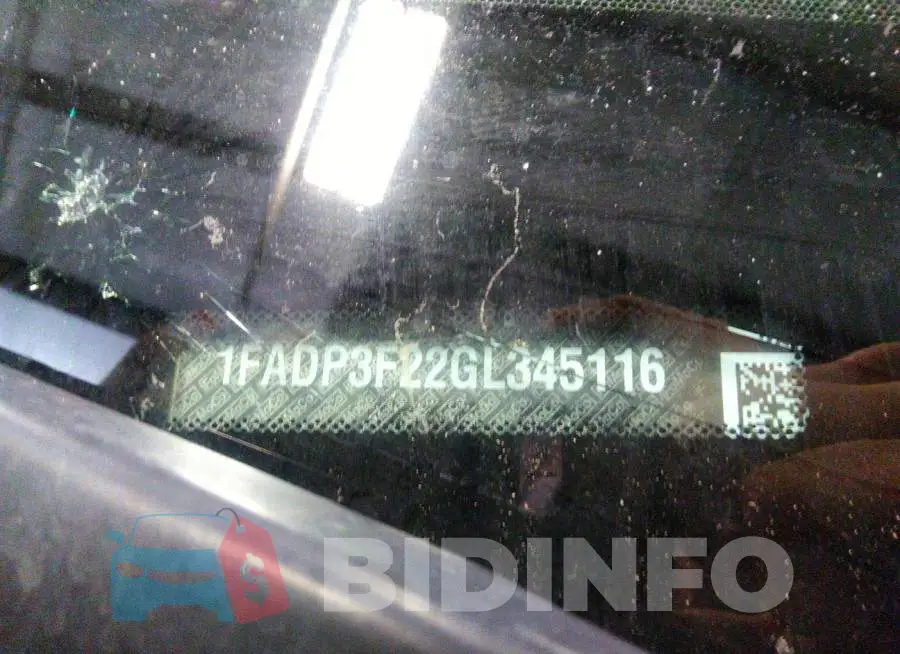 1FADP3F22GL345116 Photo# 9