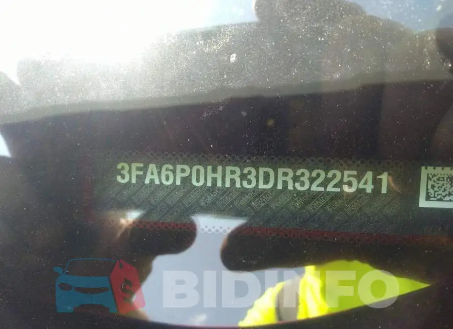 3FA6P0HR3DR322541 Photo# 9