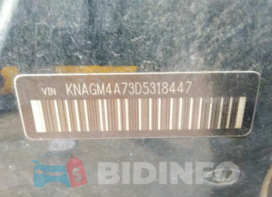 KNAGM4A73D5318447 Photo# 9