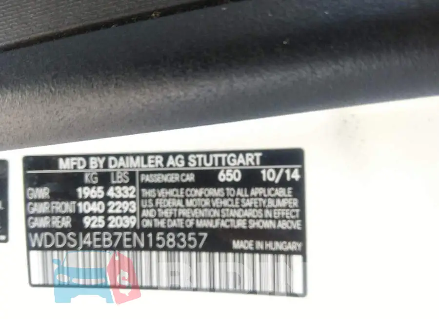 WDDSJ4EB7EN158357 Photo# 9