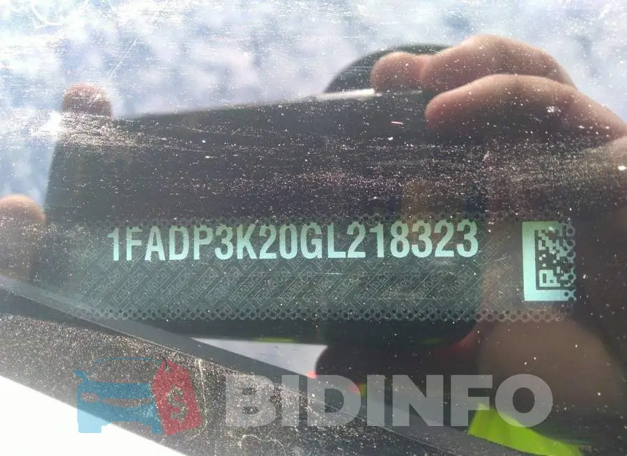1FADP3K20GL218323 Photo# 9