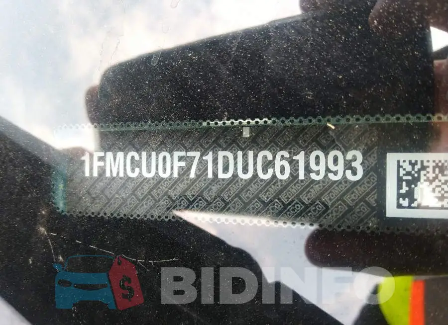 1FMCU0F71DUC61993 Photo# 9