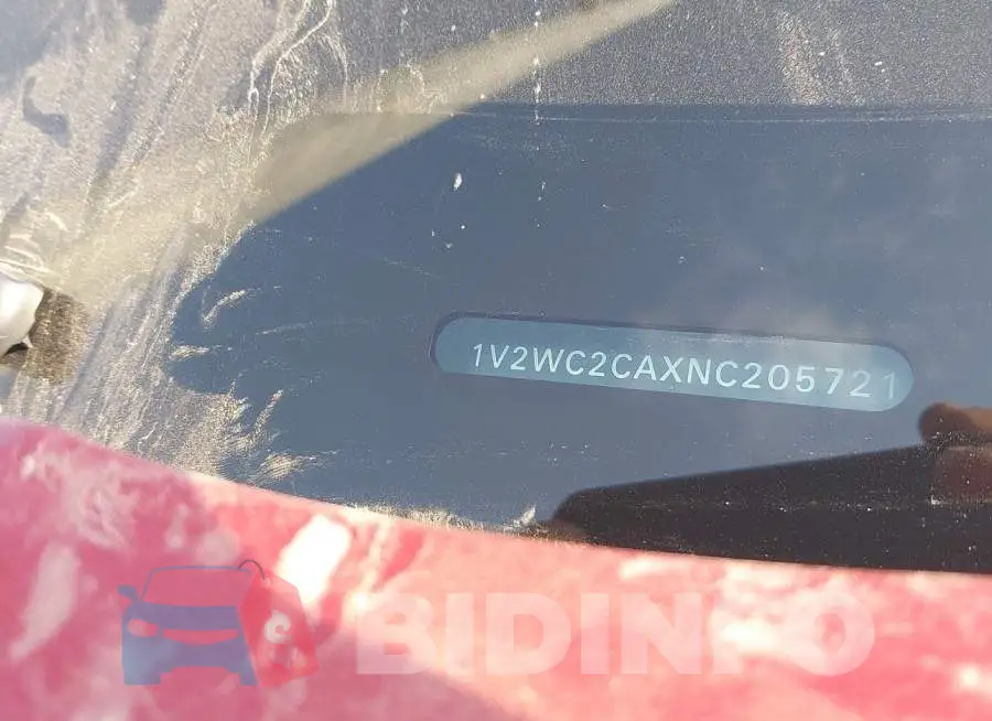 1V2WC2CAXNC205721 Photo# 9