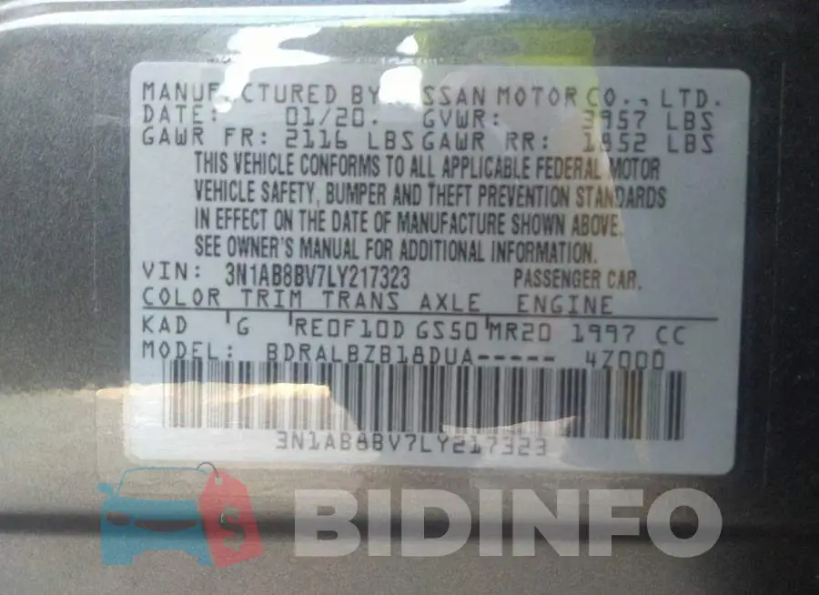 3N1AB8BV7LY217323 Photo# 9