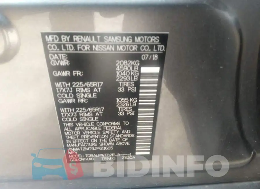 KNMAT2MT9JP611665 Photo# 9