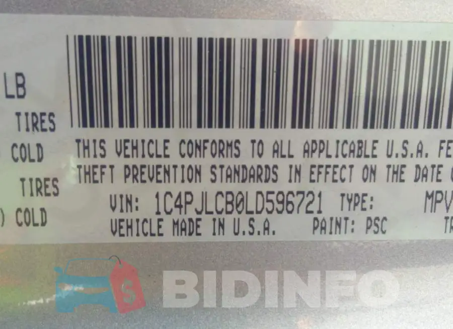1C4PJLCB0LD596721 Photo# 9