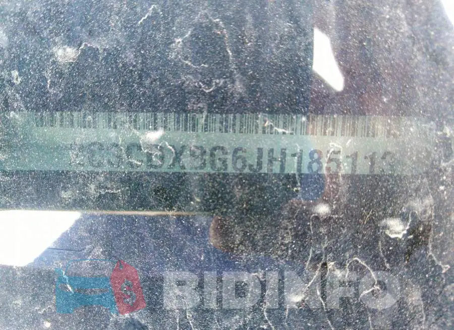 2C3CDXBG6JH185113 Photo# 9