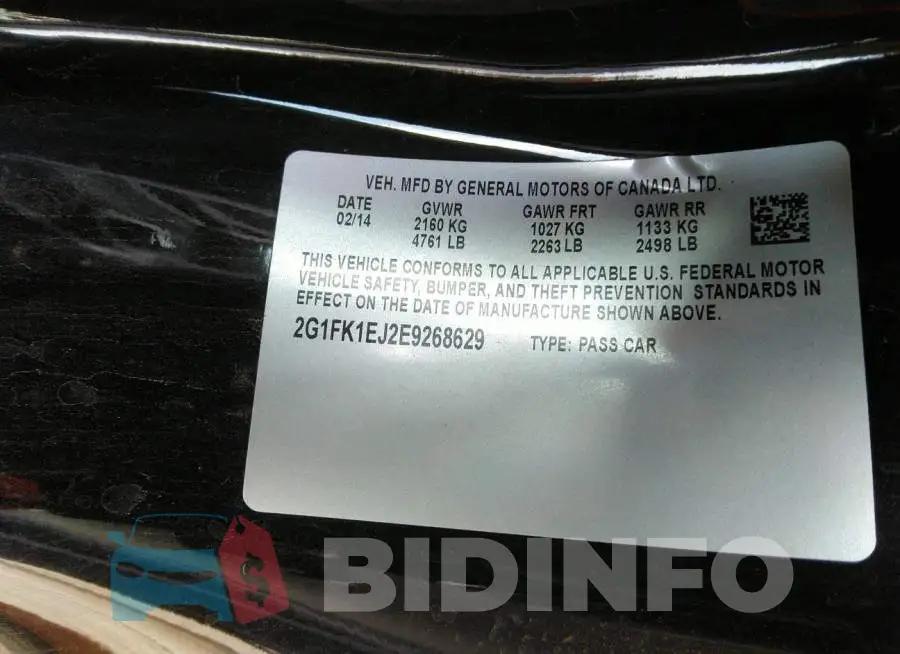 2G1FK1EJ2E9268629 Photo# 9