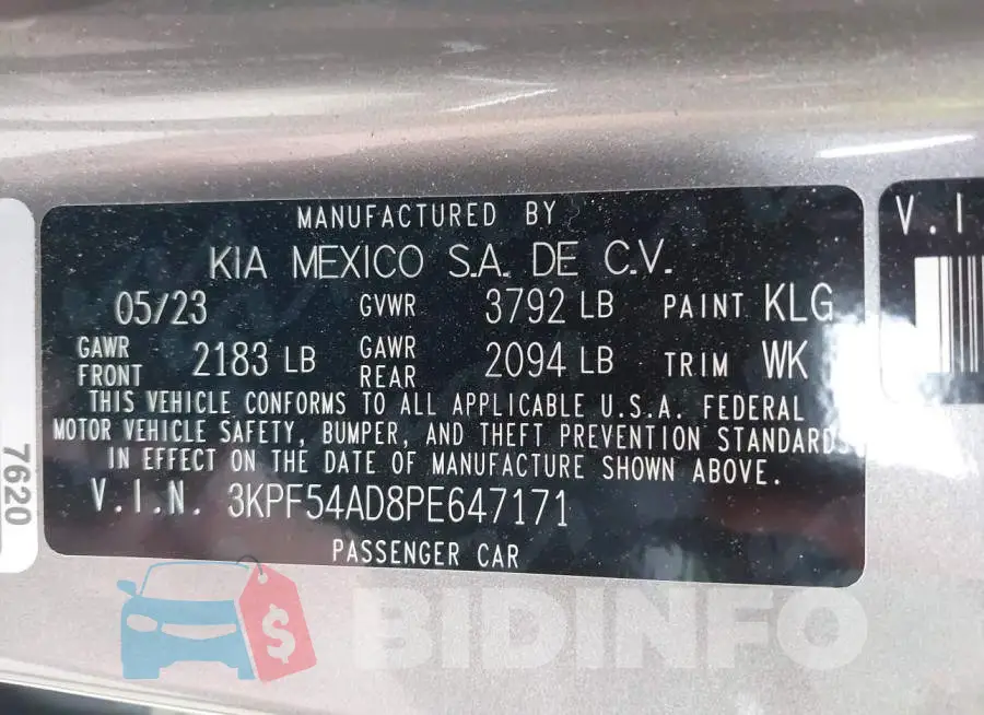 3KPF54AD8PE647171 Photo# 9