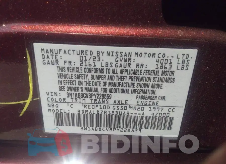 3N1AB8CV8PY228559 Photo# 9