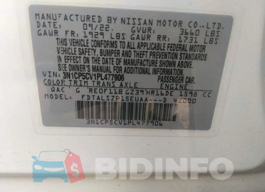 3N1CP5CV1PL477906 Photo# 9
