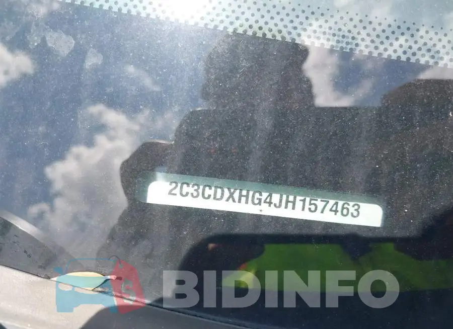 2C3CDXHG4JH157463 Photo# 9