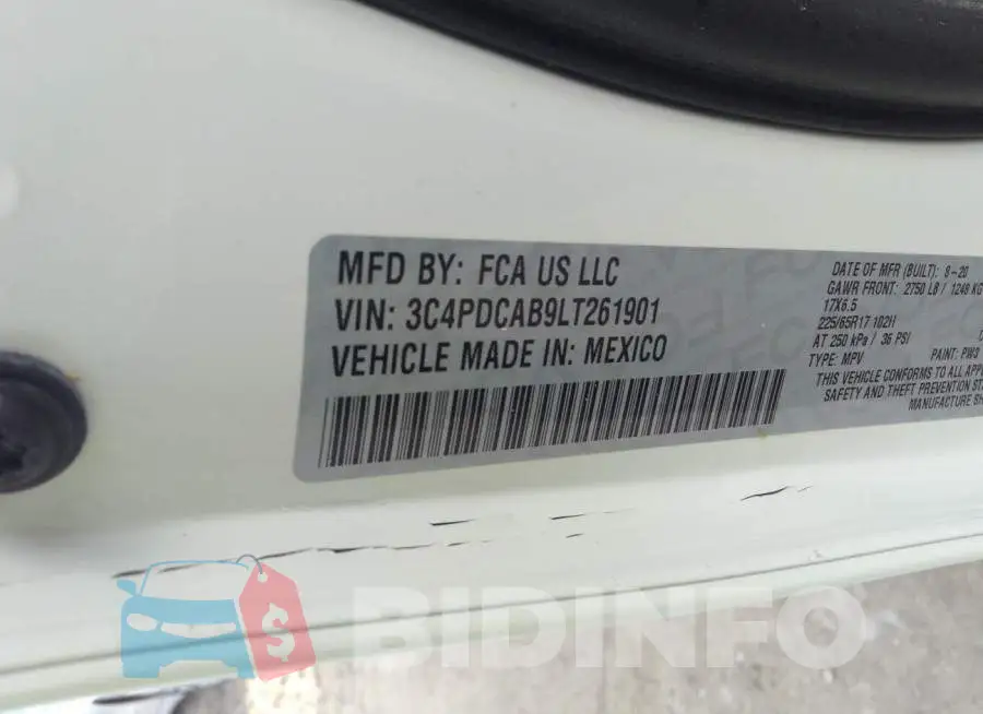 3C4PDCAB9LT261901 Photo# 9