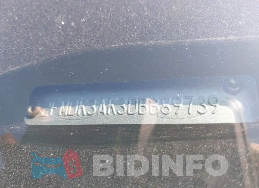 2FMDK3AK3DBB89739 Photo# 9