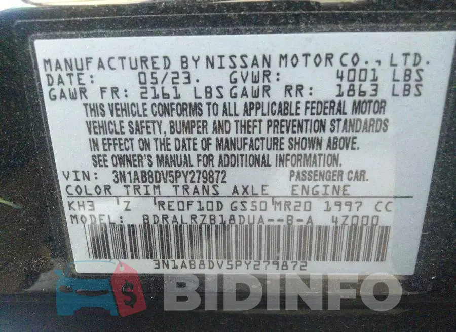 3N1AB8DV5PY279872 Photo# 9