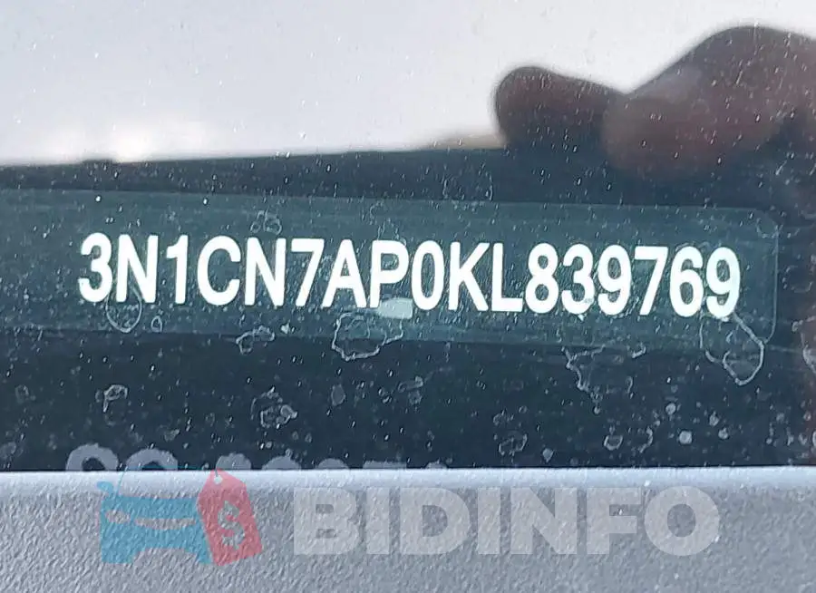 3N1CN7AP0KL839769 Photo# 9