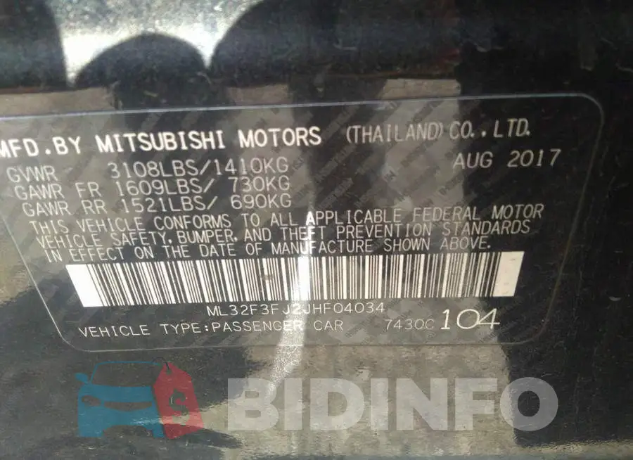 ML32F3FJ2JHF04034 Photo# 9