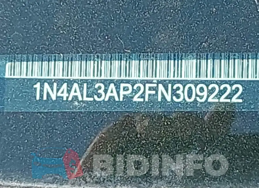 1N4AL3AP2FN309222 Photo# 9