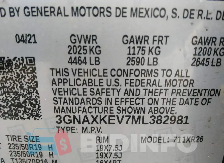 3GNAXKEV7ML382981 Photo# 9