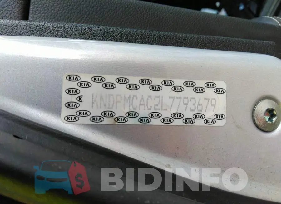 KNDPMCAC2L7793679 Photo# 9