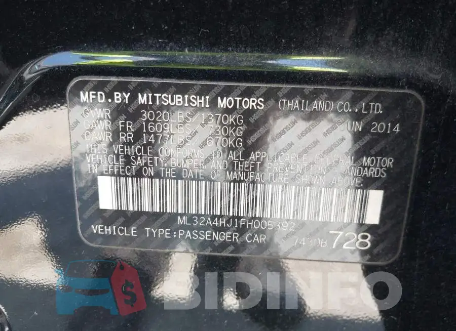 ML32A4HJ1FH005392 Photo# 9
