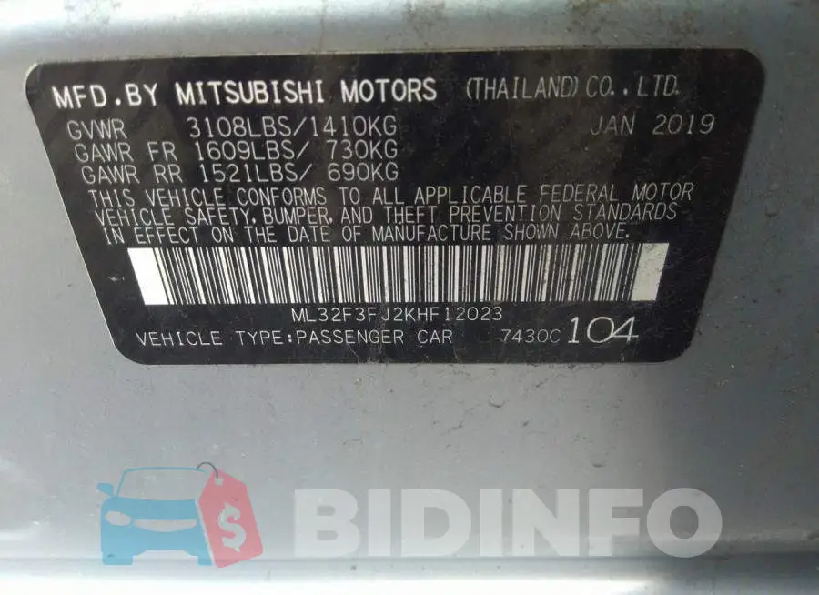 ML32F3FJ2KHF12023 Photo# 9