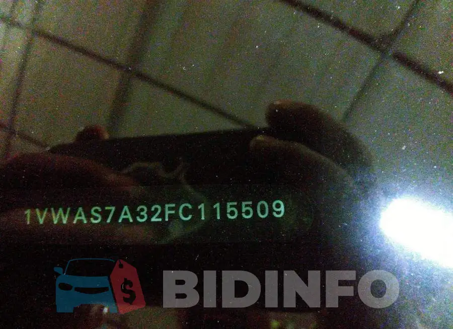 1VWAS7A32FC115509 Photo# 9