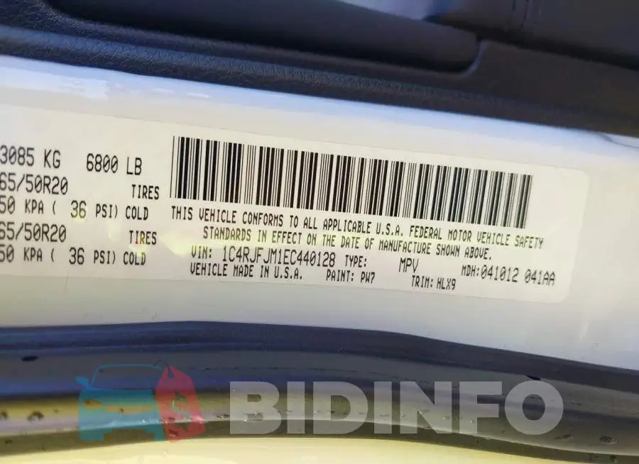 1C4RJFJM1EC440128 Photo# 9