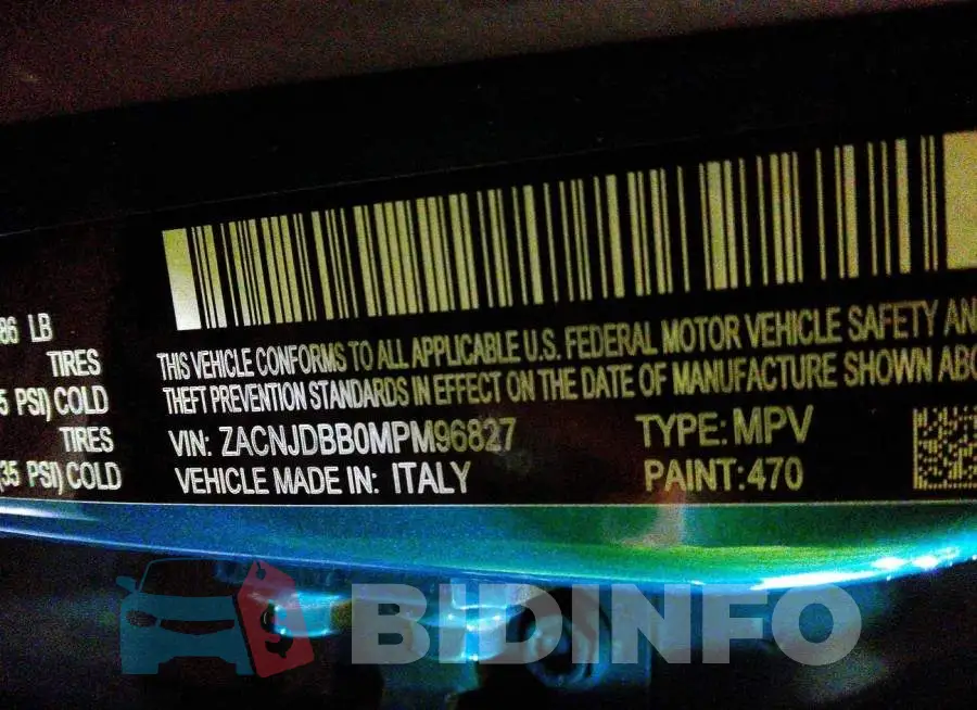 ZACNJDBB0MPM96827 Photo# 9