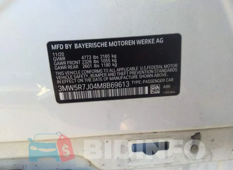 3MW5R7J04M8B69613 Photo# 9