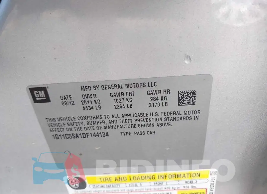 1G11C5SA1DF144134 Photo# 9