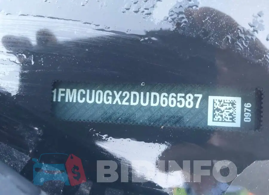1FMCU0GX3DUD66587 Photo# 9